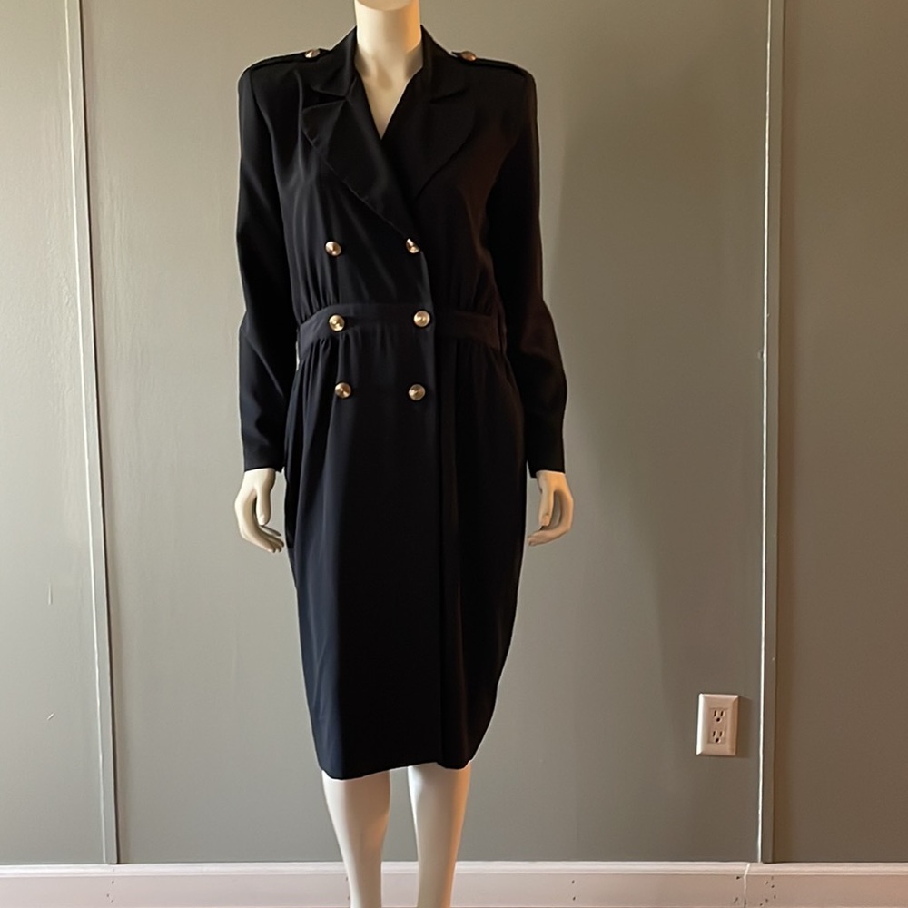 Ms Chaus, vintage 80s formal dress.